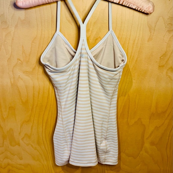 Lululemon Pink and White Tank - Picture 2 of 5